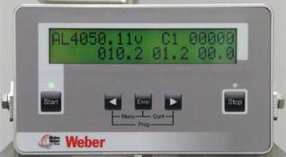 HMI of the Legi-Air 4050 Gen2