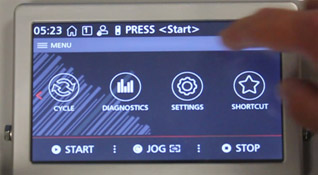 HMI of the Legi-Air 4050 E Gen3 HMI of the Legi-Air 4050 E Gen3