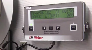 HMI of the Legi-Air 6000 HMI of the Legi-Air 6000