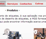 2007 - Primeira versão do website